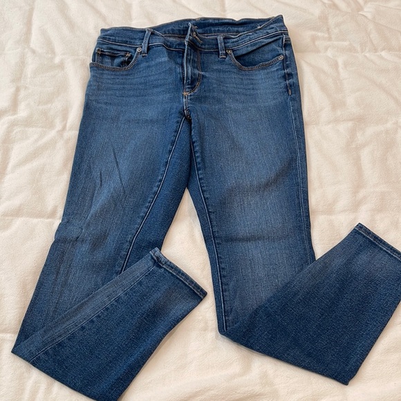 Mid Rise Modern Skinny Ankle LOFT Jean - Picture 2 of 7